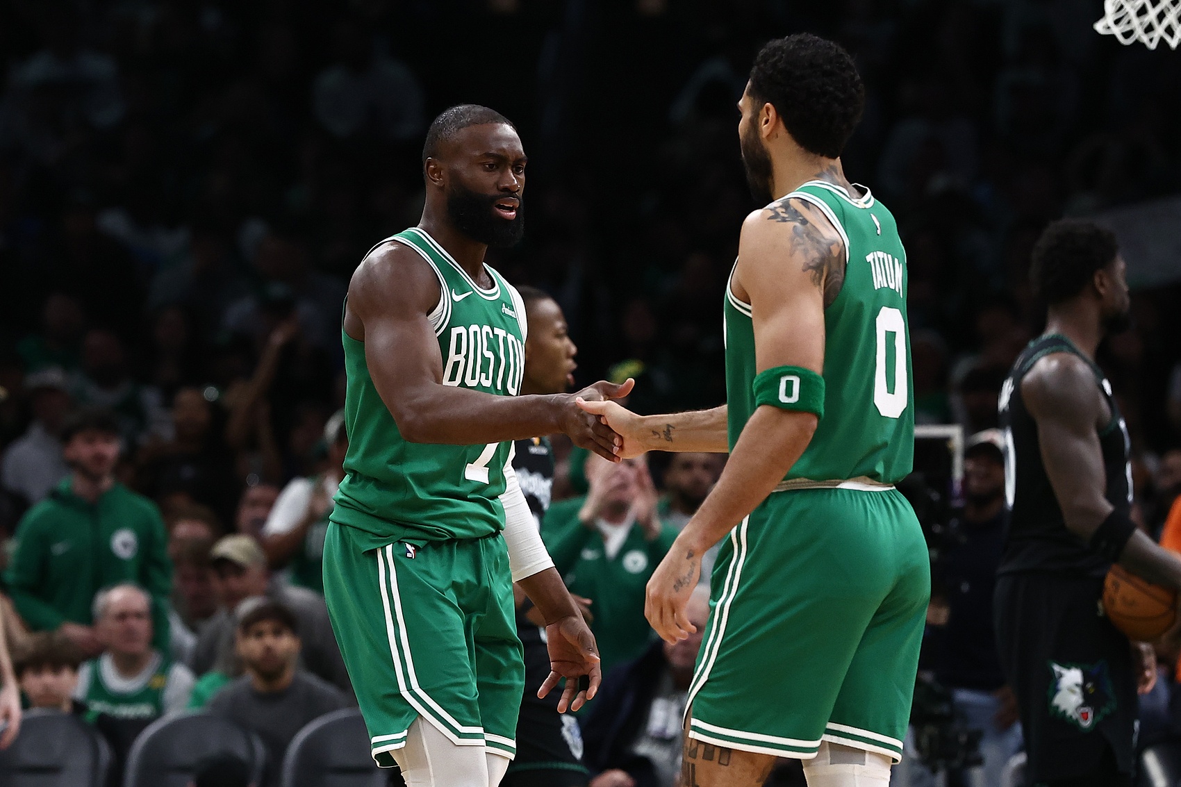 星空体育app下载-塔图姆&amp;布朗第51次季后赛同场砍20+ 超邓肯&amp;帕克独享历史第7